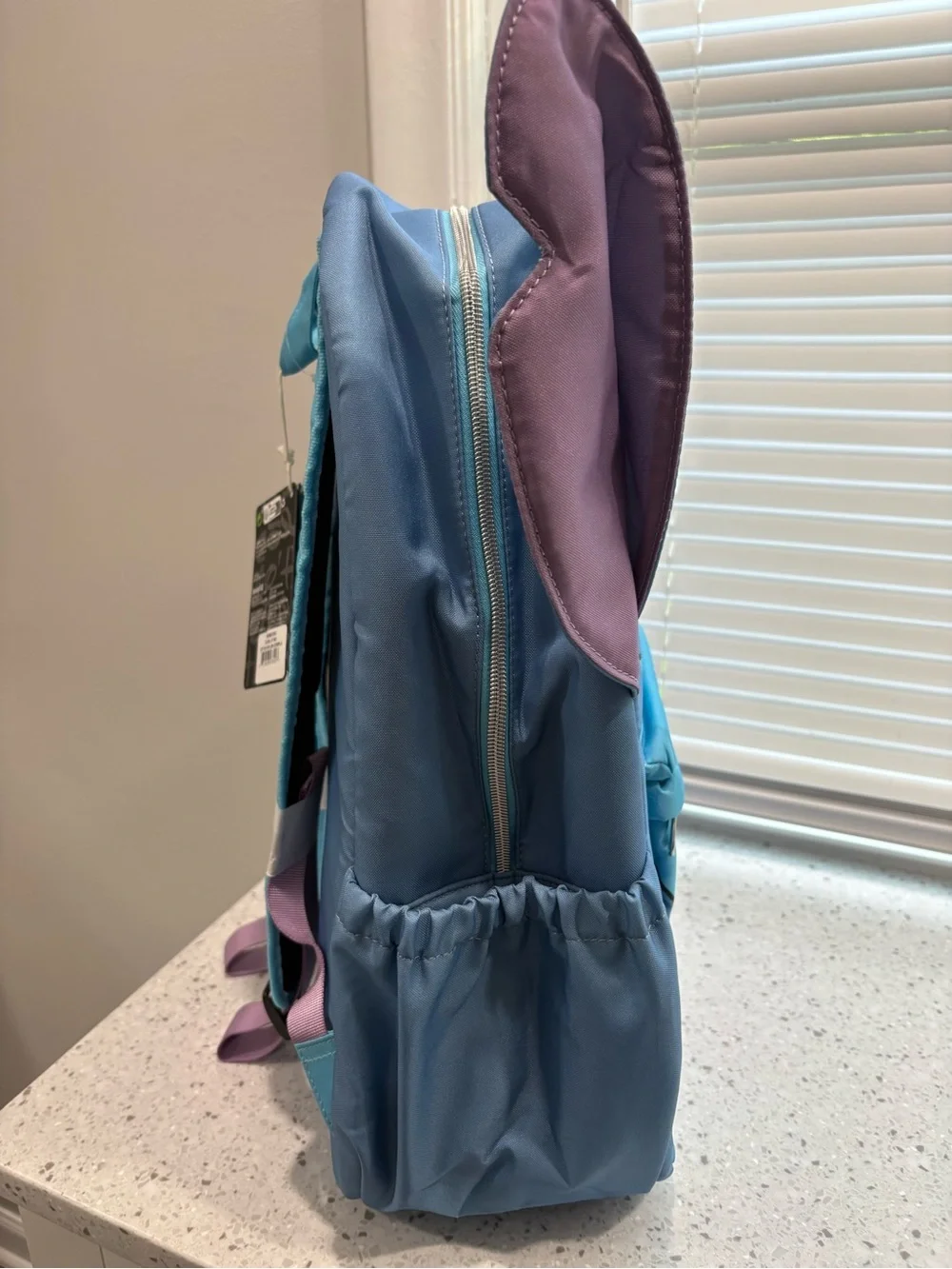 NWT Loungefly Stitch Kids Blue Character Backpack with Pink Heart